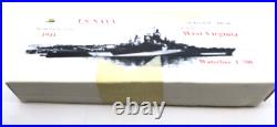 HP Models 1/700 US Navy Battleship BB-48 WWII Series Waterline Resin Model Kit