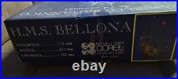 H. M. S. Bellona Gun Ship Corel Wooden Model Kit 1100 H. M. S. Bellona Gun Ship Corel Wooden Model Kit 1100