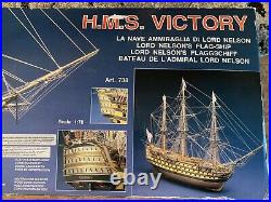 H. M. S. Victory Ship Model Kit by Mantua/Panart ART. 738 Wood 178 Scale NEW