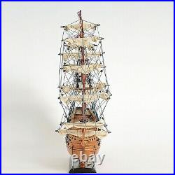 Handmade HMS Victory Sailboat Model Ship