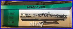 Hasegawa 1/450 Japanese Aircraft Carrier Akagi Motorized Model Z008-2500 READ
