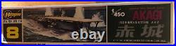 Hasegawa 1/450 Japanese Aircraft Carrier Akagi Motorized Model Z008-2500 READ
