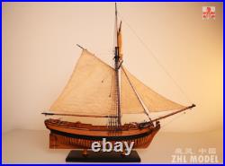 Hayling Hoy 1760 148 wooden model ship kits- CHERRY WOOD VERSION NEW