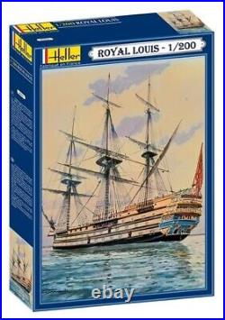 Heller 1/200 Le Royal Louis Sailing Ship Plastic Model Kit