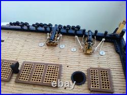 Heller HMS Victory 1100 set 140x blocks, hooks, eyelets and ropes for guns