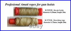 Heller HMS Victory 1100 set 140x blocks, hooks, eyelets and ropes for guns