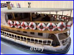 Historical Istanbul Model Ships Kits Floating Ship Model Wooden Ship Model
