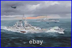 HobbyBoss 86515 US Battlecruiser Hawaii 1/350 Scale Plastic Model Kit HobbyBoss 86515 US Battlecruiser Hawaii 1/350 Scale Plastic Model Kit