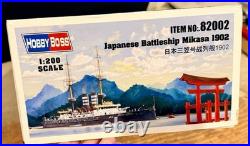 Hobby Boss Japanese Battleship Mikasa 1902 Model Kt 82002 US Seller Parts Sealed