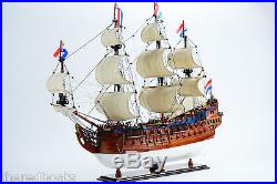 Holland Frigate Friesland Wooden Handmade Wooden Sailing Ship Model 35