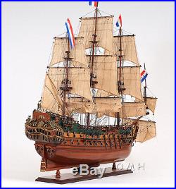 Holland Frigate Friesland Wooden Model Tall Ship 37 Sailboat New