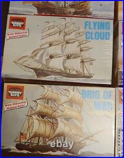 Huge Lot Life Like Hobby Kits 11 Ship Models