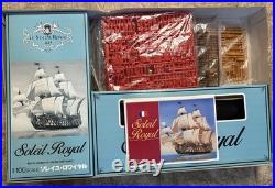 IMAI Heller 1100 SOLEIL ROYAL Plastic Sailing Ship Model Kit #B-1312 Made Japan