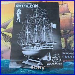 IMAI Napoleon 1/150 Scale plastic Model Kit with sail Vintage unassembled Ship