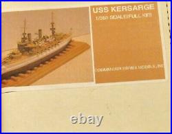 Iron Shipwrights/commander Models 1/350 Uss Kearsargebb 5-resin Kit 4-152