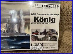 Ironclad 1350 Konig WWI German Battleship, Limited Edition No. 043707-8800