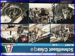 Italeri Schnellboot Typ S-100 135 Model Kit 5603 Boat Decals Photo Etched Parts