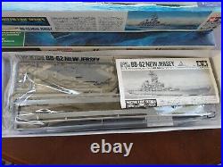 Italeri-Tamiya-Academy-Trumpeter x5 Battleship Model Kits New Sealed