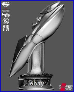 Jor-El Ship B3DSERK Model 450mm 16K Resin Kit Unpainted 3D Printed Fan Made
