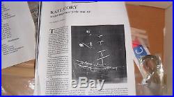 KATE CORY Whaling Brig of 1856, Model Wooden Ship Kit Very Rare