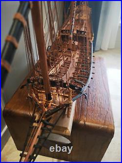 LE REQUIN 1750 Full Rib Version Scale 1/48 47.6 Wood Model Ship Kit Xebec Ship
