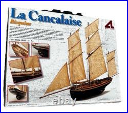La Cancalaise Bisquine 150 Scale Wooden Model Ship Kit Artesania Latina