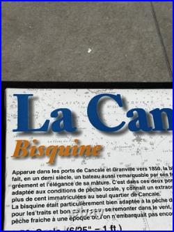 La Cancalaise Bisquine 150 Scale Wooden Model Ship Kit Artesania Latina