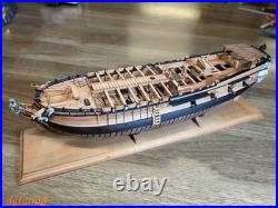 La Salamandre 196 310mm 12 POF Cherry Version Wooden Model Ship Kit Unassemble