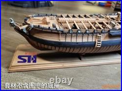 La Salamandre 196 310mm 12 POF Cherry Version Wooden Model Ship Kit Unassemble