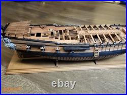 La Salamandre 196 310mm 12 POF Cherry Version Wooden Model Ship Kit Unassemble