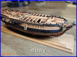 La Salamandre 196 310mm 12 POF Cherry Version Wooden Model Ship Kit Unassemble