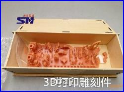 La Salamandre 196 310mm 12 POF Cherry Version Wooden Model Ship Kit Unassemble