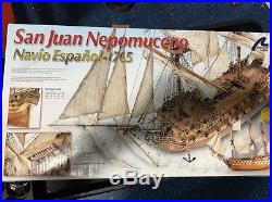 Latina Wood Model Kit 22860 San Juan Nepomuceno 1765 Ship box damage