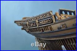 Le Requin Full Rib Wood Ship Model Kit Scale 1/48 47 High End Product Boxwood