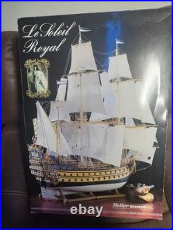 Le Soleil Royal Vintage 80's 1100 Heller Humbrol Model Ship Kit