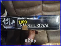 Le Soleil Royal Vintage 80's 1100 Heller Humbrol Model Ship Kit