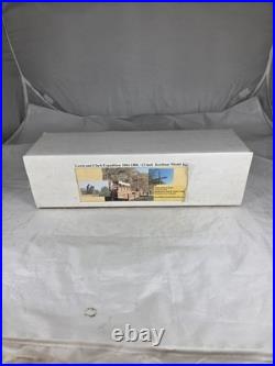 Lewis & Clark Expeditions, 1804-1806 -Keelboat Model Kit -13 Wooden and Cloth