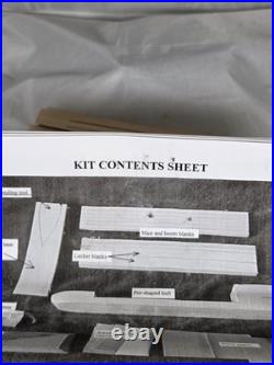 Lewis & Clark Expeditions, 1804-1806 -Keelboat Model Kit -13 Wooden and Cloth