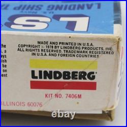 Lindberg 1978 US Navy LST Landing Ship Tank 1/245 Scale Motorized Model 7406M