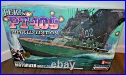 Lindberg 1/32 JFK's PT-109 Limited Edition Motorized Model ship, boat kit 70813