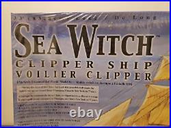 Lindberg #70812 Sea Witch Clipper Ship Voilier Clipper 196 Scale Model NISB