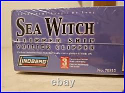Lindberg #70812 Sea Witch Clipper Ship Voilier Clipper 196 Scale Model NISB