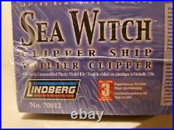 Lindberg #70812 Sea Witch Clipper Ship Voilier Clipper 196 Scale Model NISB