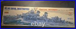 Lindberg Blue Devil Destroyer 1/125 Motorized Model 70815 NIB US Seller