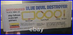 Lindberg Blue Devil Destroyer 1/125 Motorized Model 70815 NIB US Seller