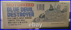 Lindberg Blue Devil Destroyer 1/125 Motorized Model 70815 NIB US Seller