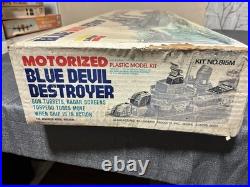 Lindberg Blue Devil Destroyer Motorized Plastic Model Kit RC 1110 3ft 815M