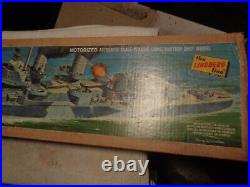 Lindbergh # 815M 1195 Giant 35 Inches Long Blue Devil Destroyer Model Ship