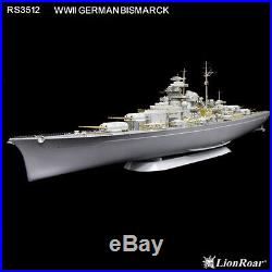 LionRoar RS3512 1/350 WWII German Battle Ship Bismarck Detailing Set For Revell