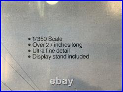 Lusitania Model Ship Set 1/350 Scale With Display Stand NIB Sealed